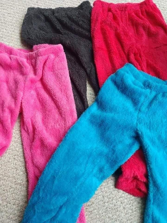 Fuzzy PJ Pants