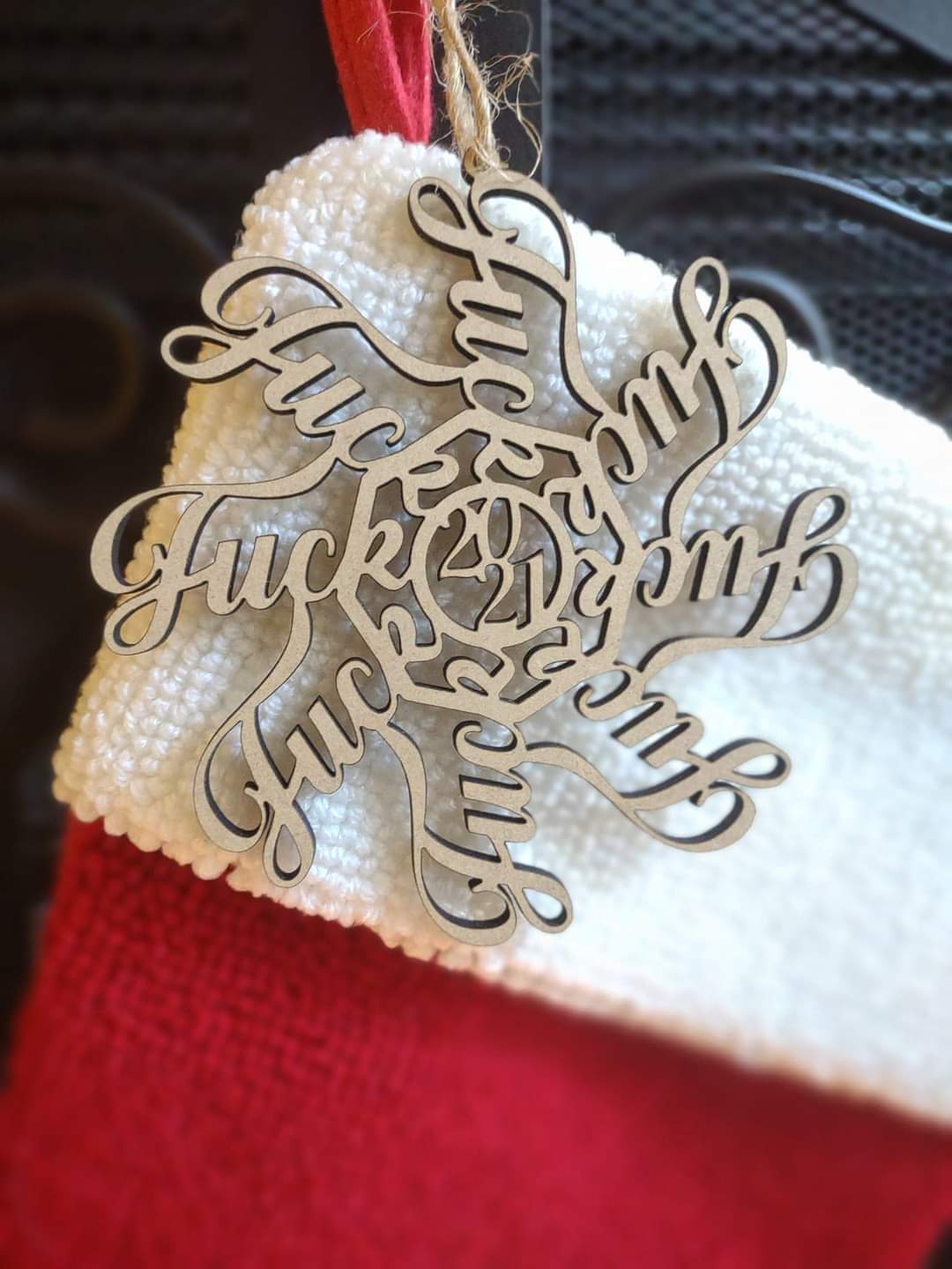F*ck Christmas Ornament - 2021