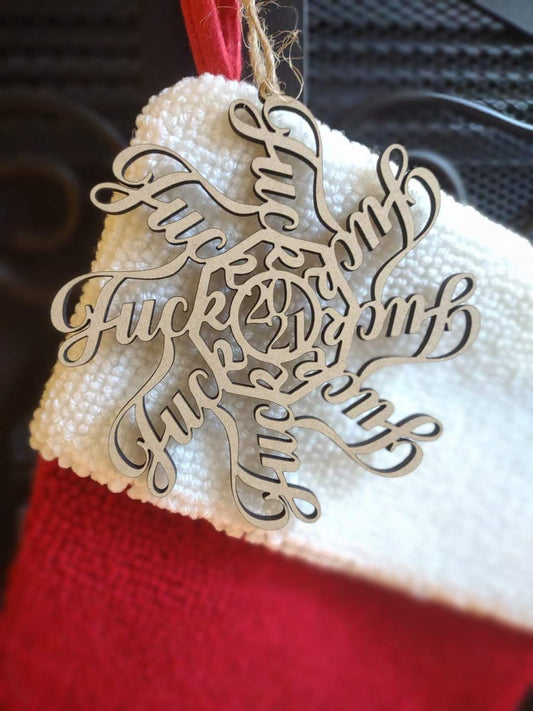 F*ck Christmas Ornament - 2021