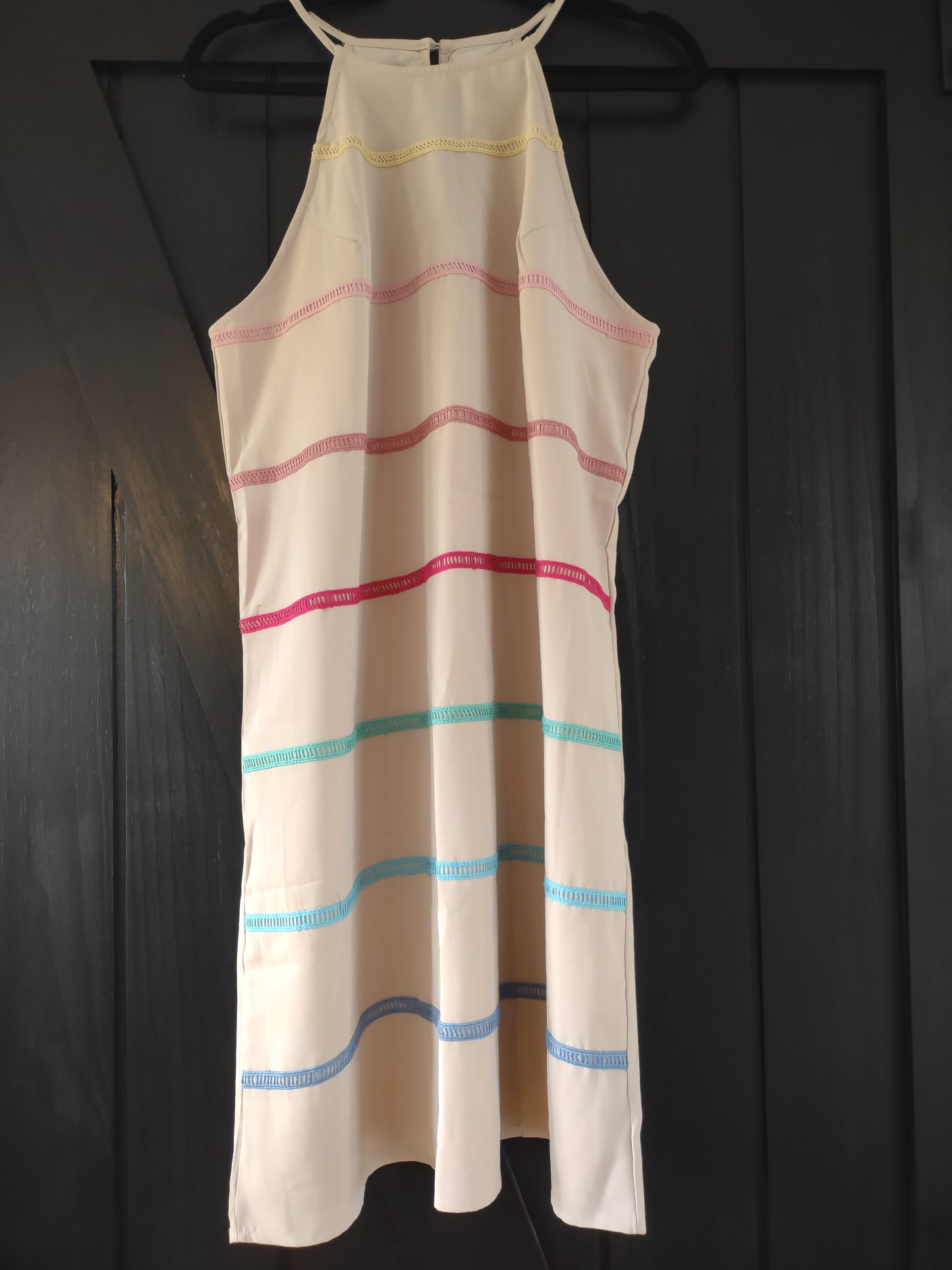 Rainbow Striped Dress