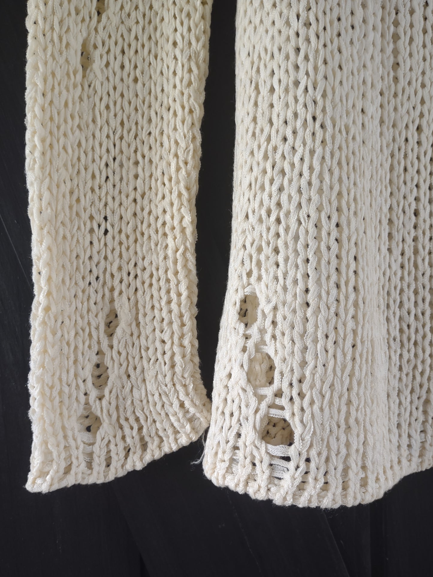 Ivory Round Neck Pullover