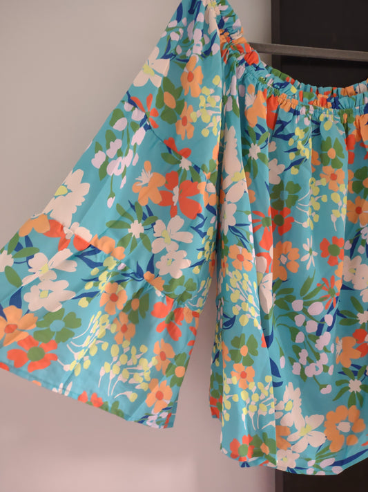 Floral Off Shoulder Top