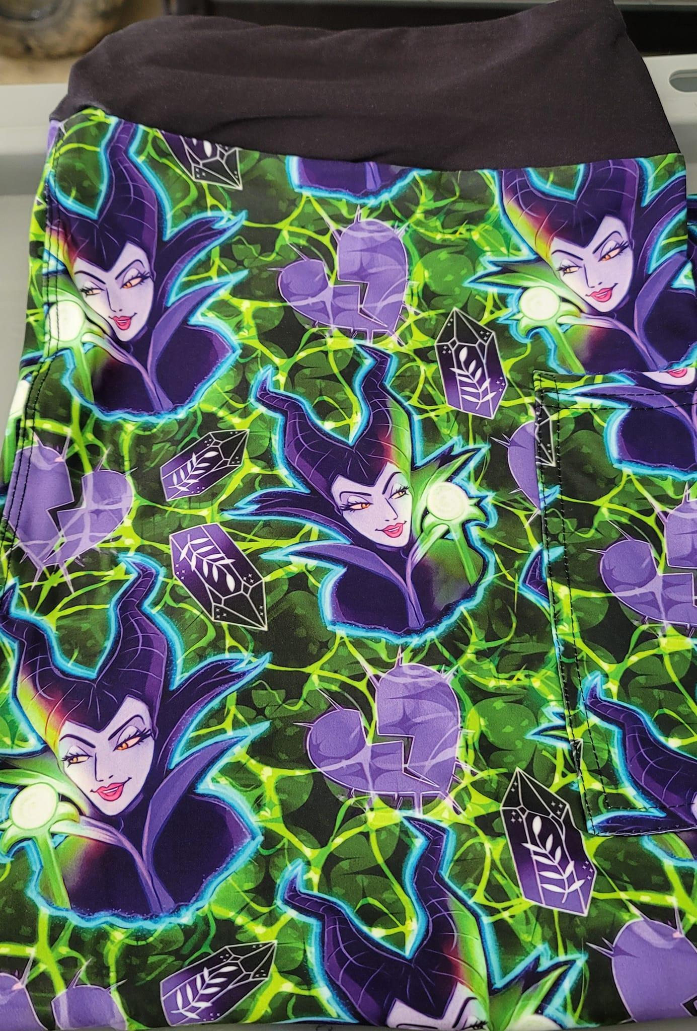 Purple Villain Queen Leggings