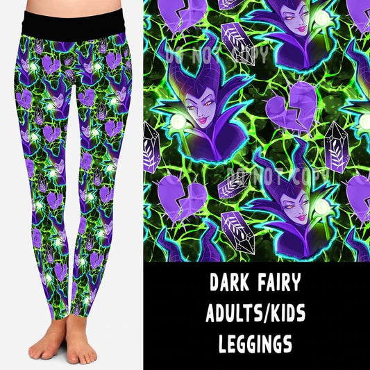 Purple Villain Queen Leggings
