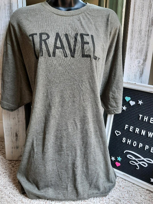 Travel tee - Several Color/Size Combos