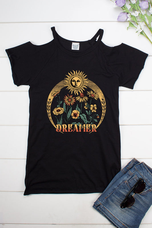 Dreamer Cold Shoulder Top