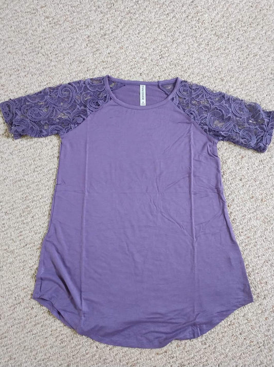 Lavender & Lace Top