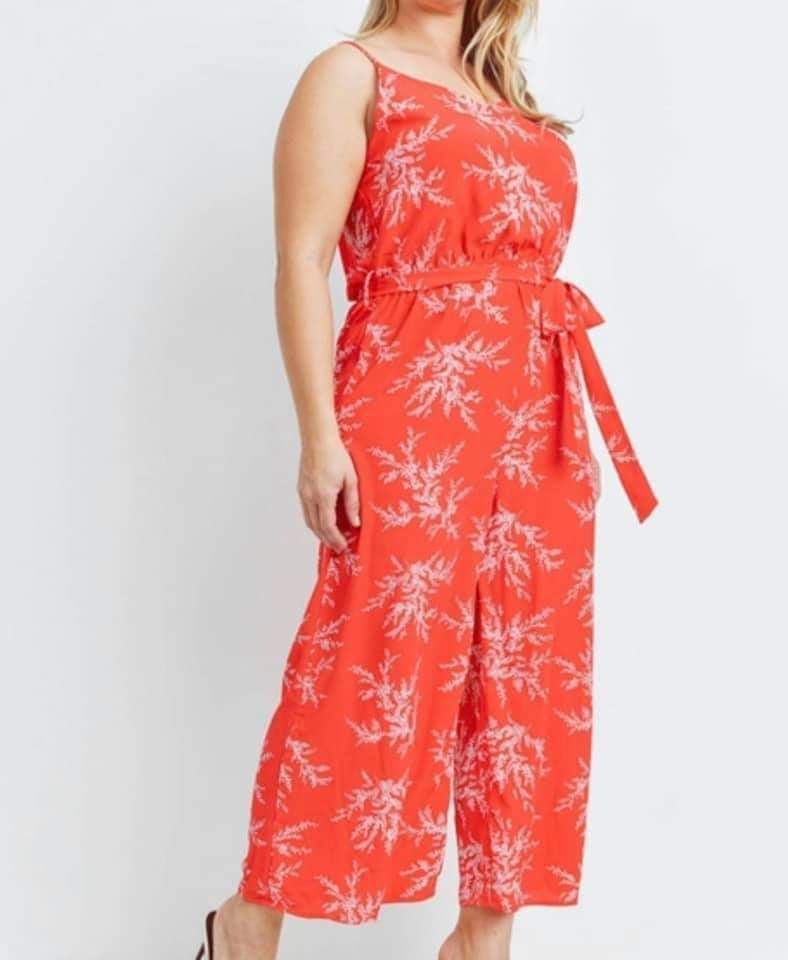 SINGLE PIECE Red Romper Size 1XL