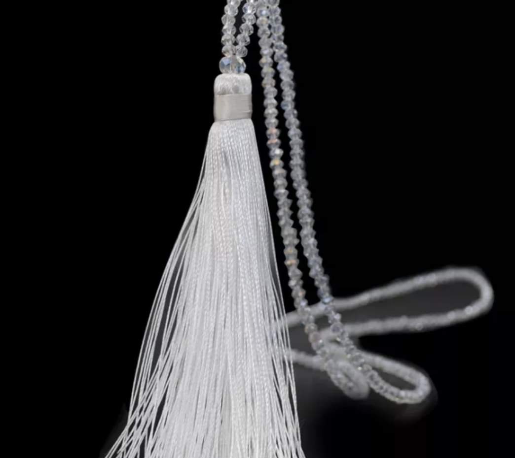 Boho Bead and Tassel Necklace