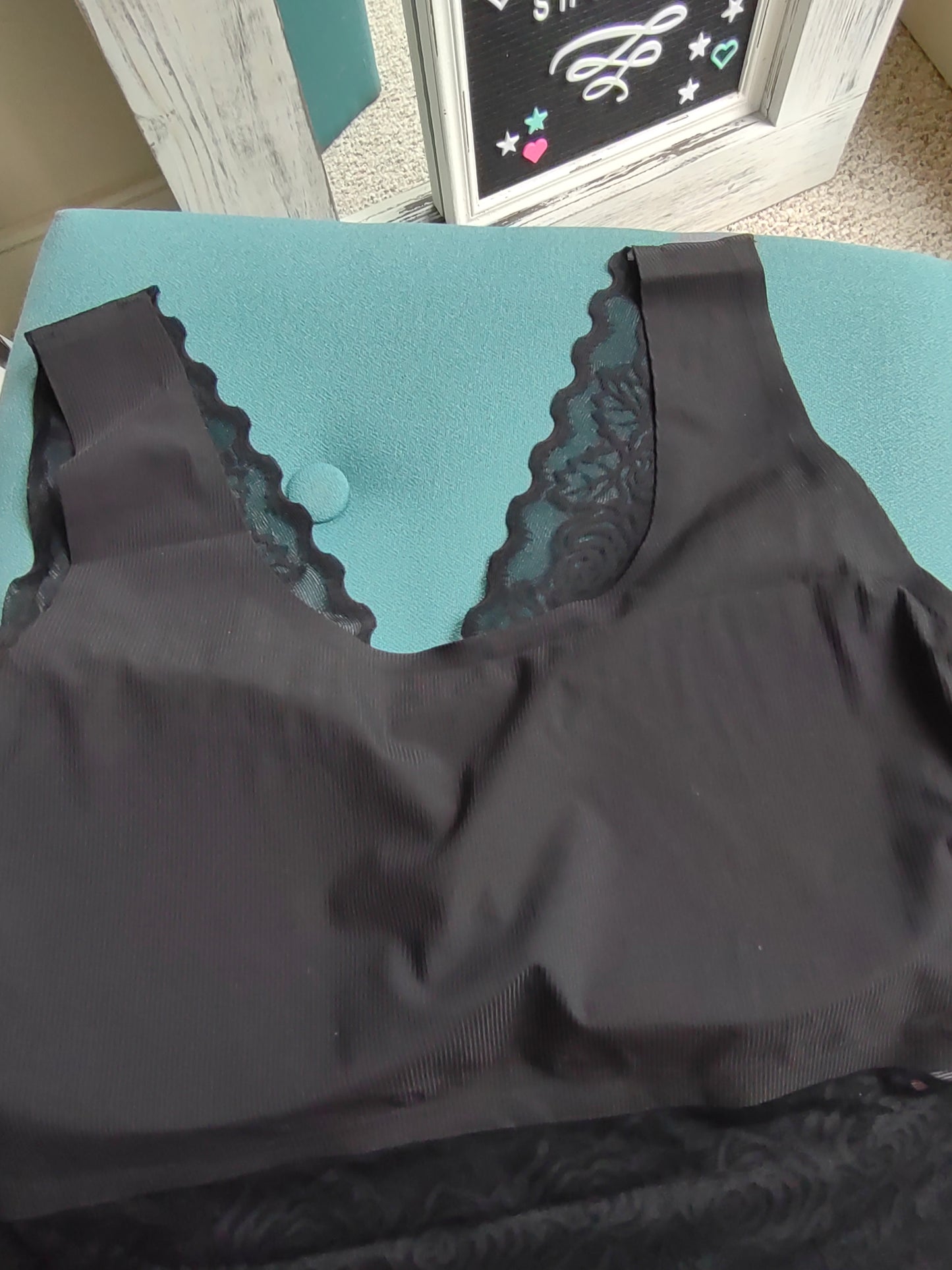 Savannah Black Bralette