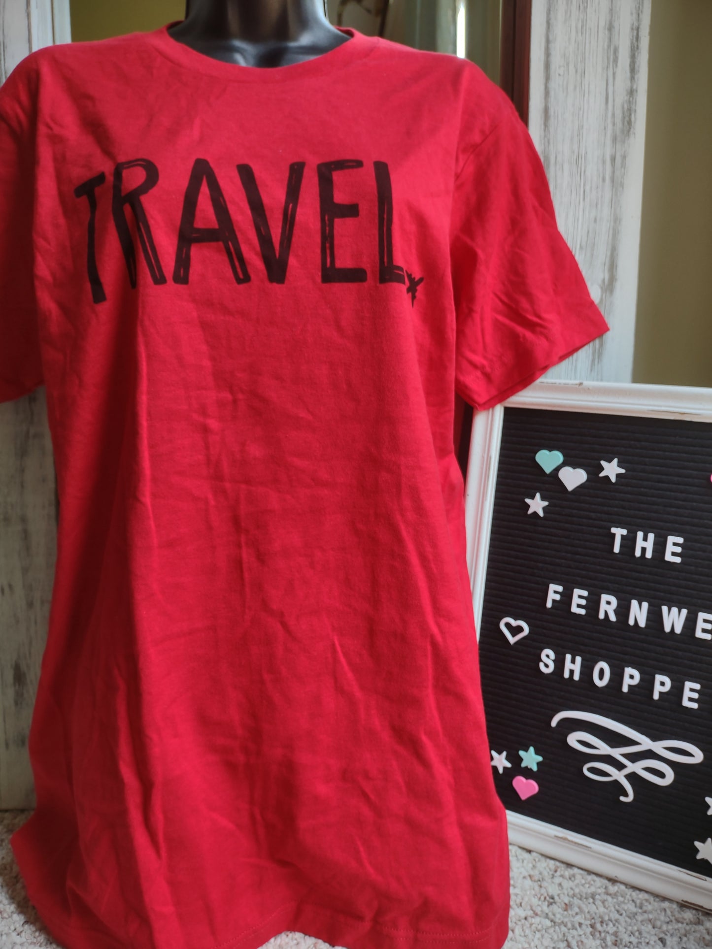 Travel tee - Several Color/Size Combos
