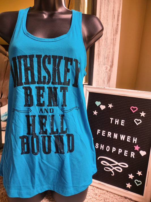 Whiskey Bent & Hell Bound Racerback Tank