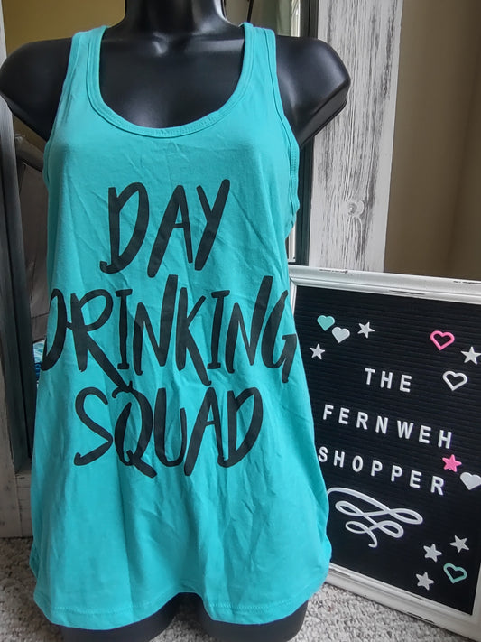 Day Drinking Squad Racerback Tank