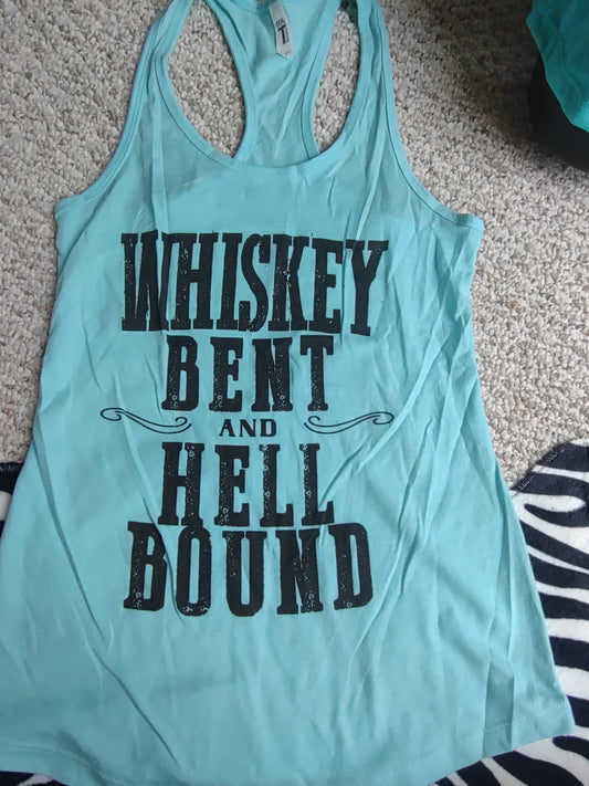 Whiskey Bent & Hell Bound Racerback Tank