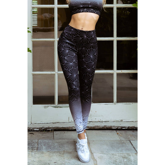 Webbed Ombré Activewear Leggings