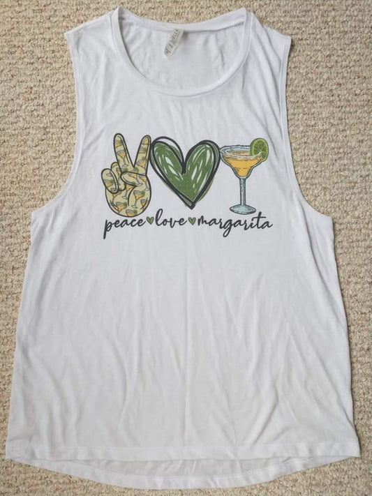 SINGLE PIECE Peace Love Margarita Tank