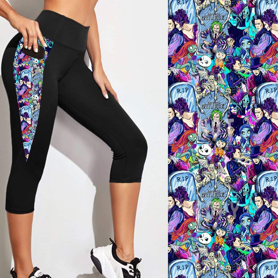 PATTERN POCKET CAPRI