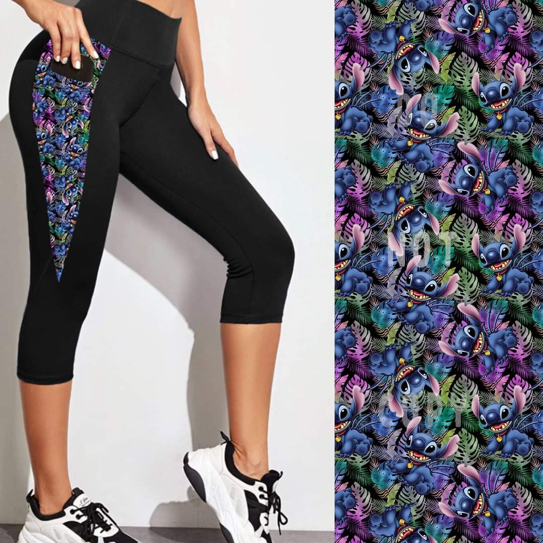 PATTERN POCKET CAPRI