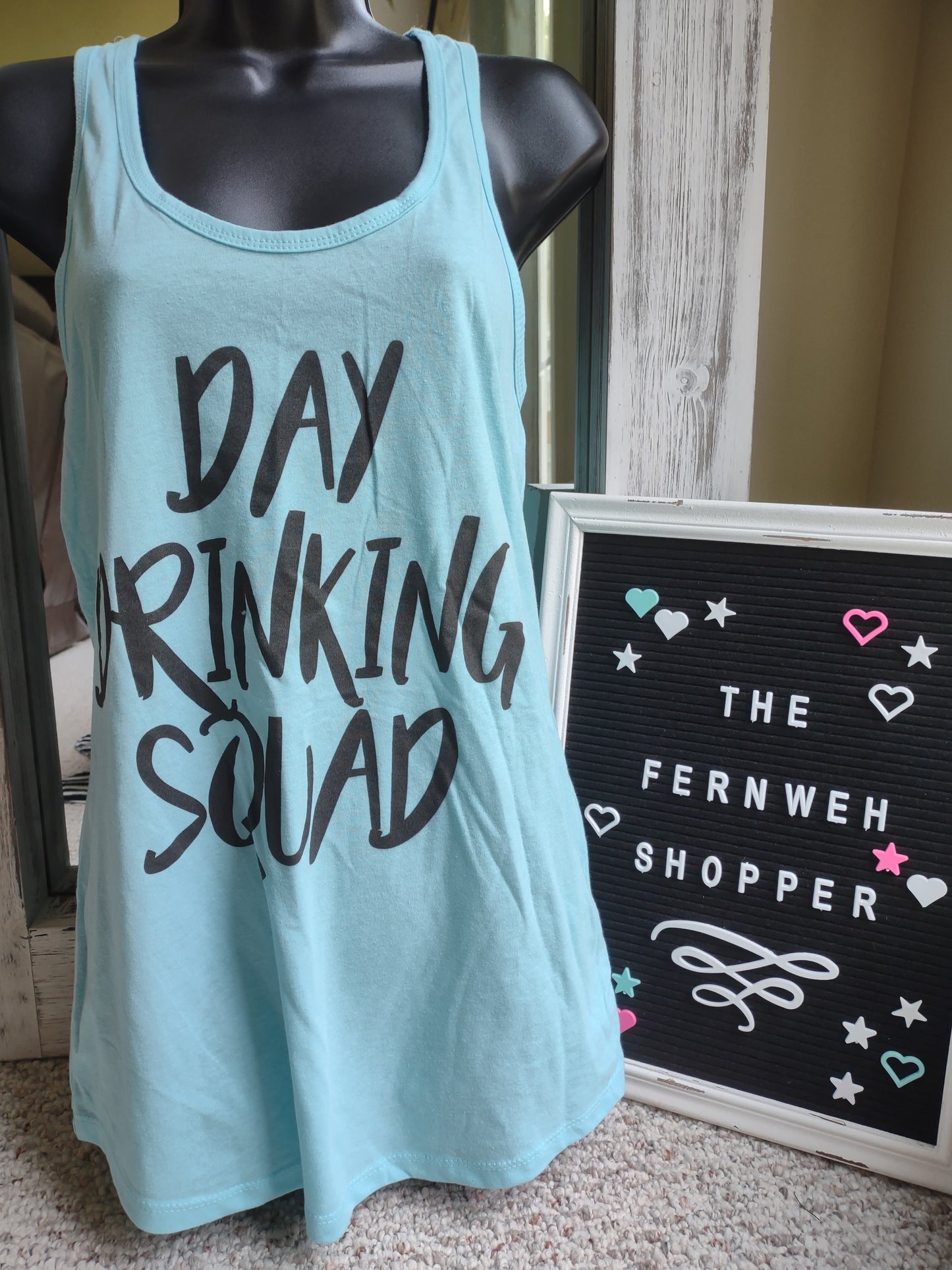 Day Drinking Squad Racerback Tank