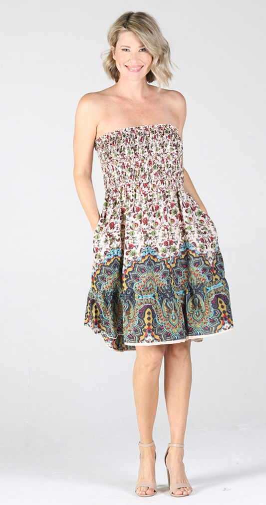 Lightweight Smocked Sundress