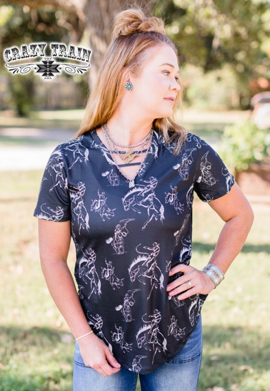 Stampede Black Top