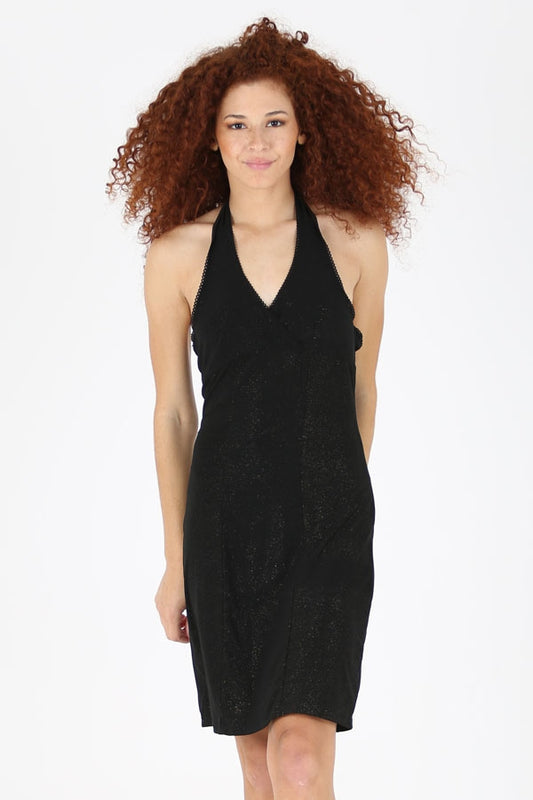 Black Halter Dress